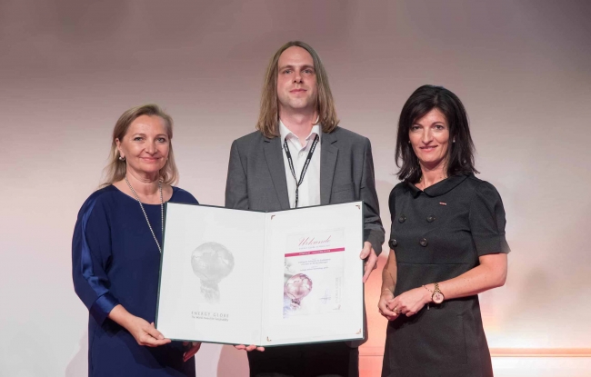 Winner EnergyGlobeAustria2019-eologix sensor technology - Eisdetektion für Windkraft