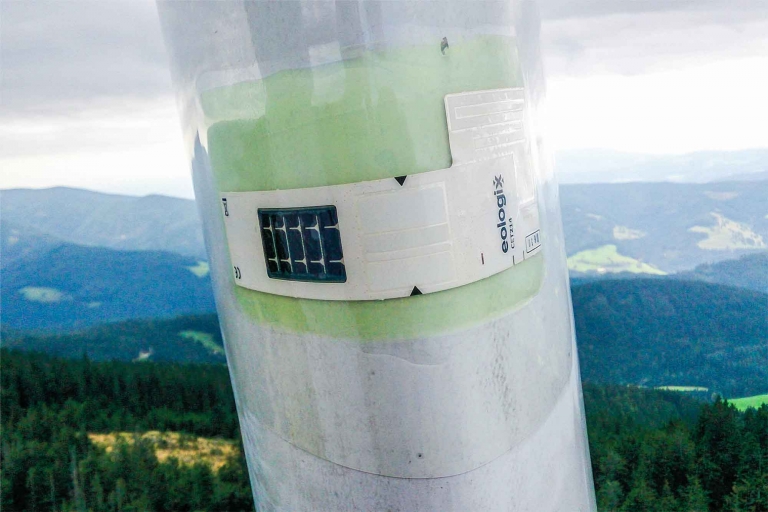 eologix sensor technology - Eisdetektion für Windkraft