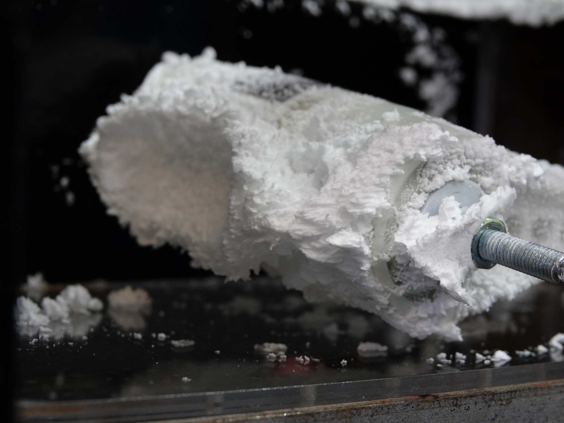 OnBlade-Sensortest im Eiskanal.