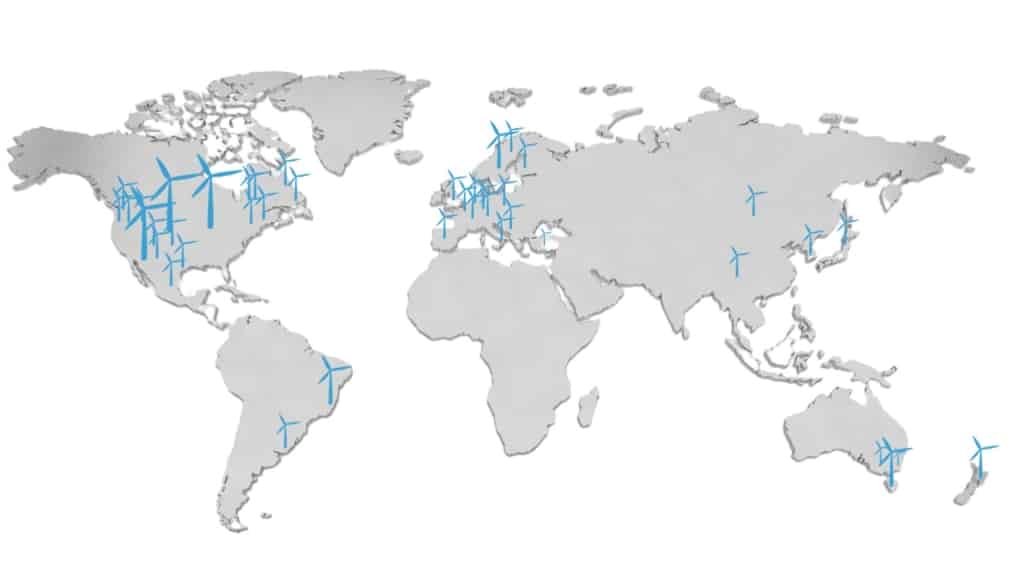 eologix-Ping ist an Windenergieanlagen weltweit im Einsatz.